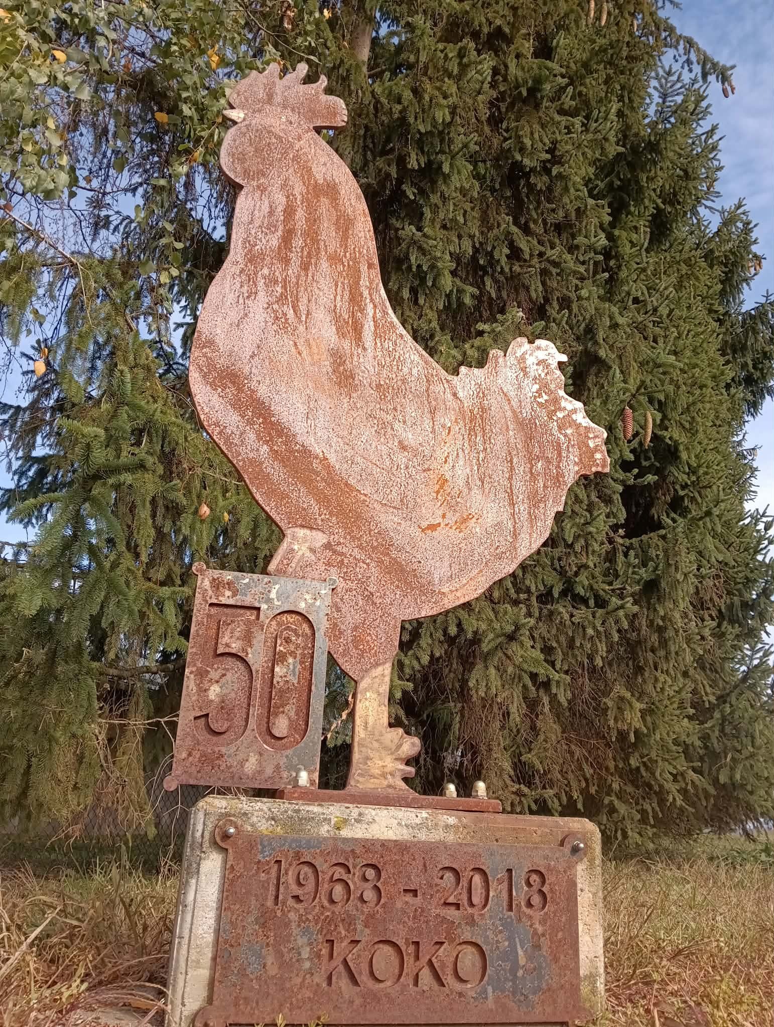 Gedenktafel zum 50-jährigen Jubiläum