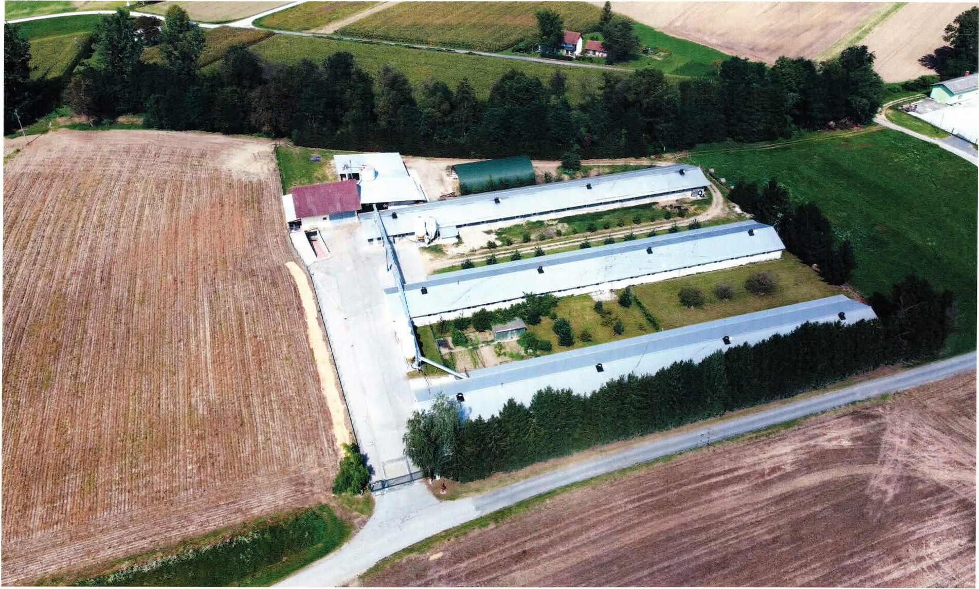 Betrieb Kegl, Luftaufnahme